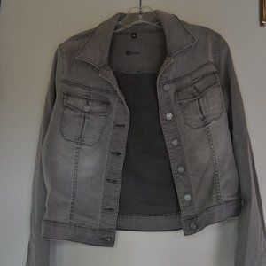 Kut from the Kloth grey denim jacket